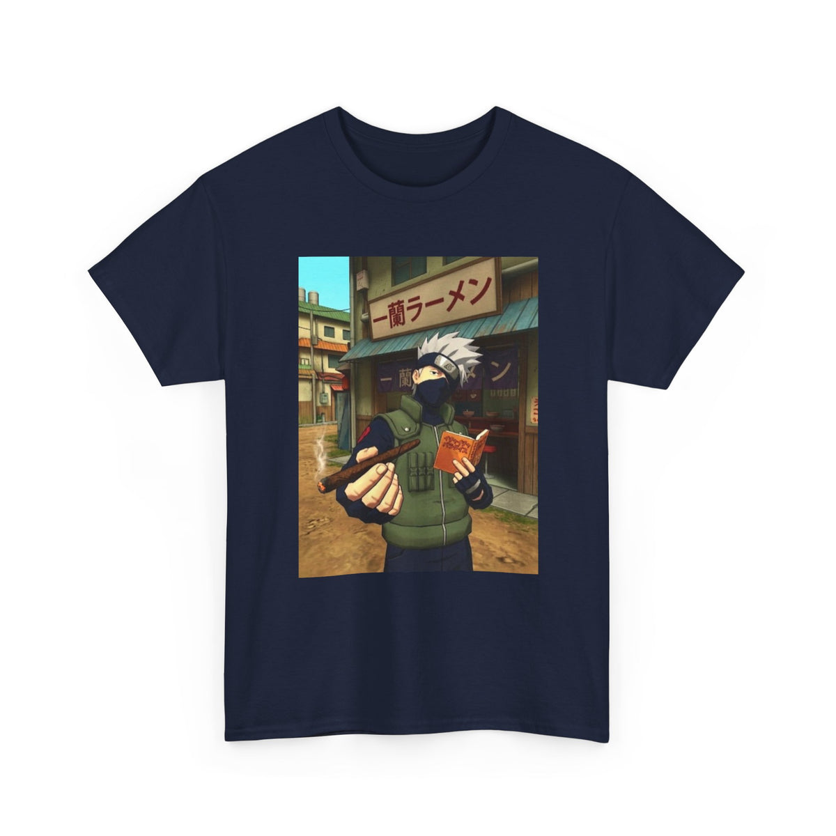 Kakashi Chillin' With A Blunt Tee (Design 5)