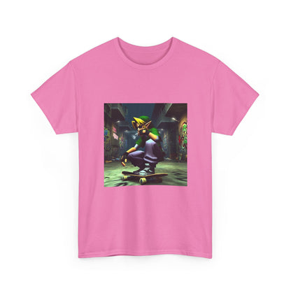 Street Link Smoking On Skateboard Tee