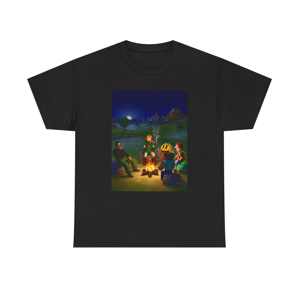 Gaming Legends Campfire Smoke Session Tee
