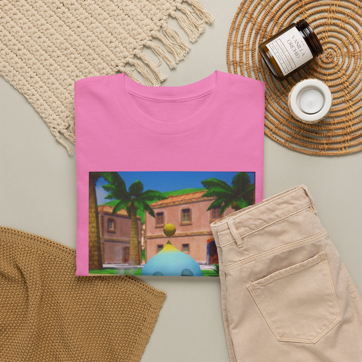 Chao Smoking A Blunt On A Tropical Beach Tee