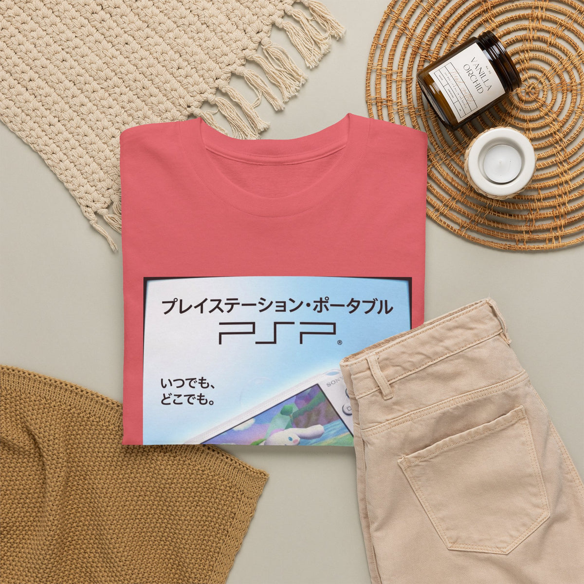 Cinnamoroll Gaming On PSP Tee