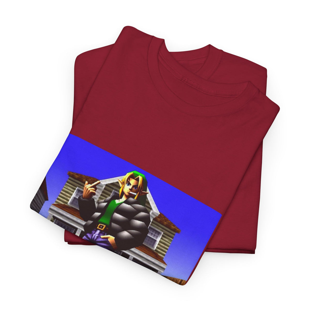 Link In Streetwear Flipping The Bird Tee