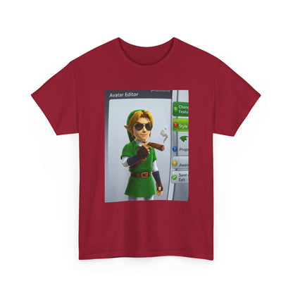 Hylian Hero Smoking A Stogie Tee