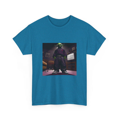 Yoda In Y2K Drip Standing Confidently