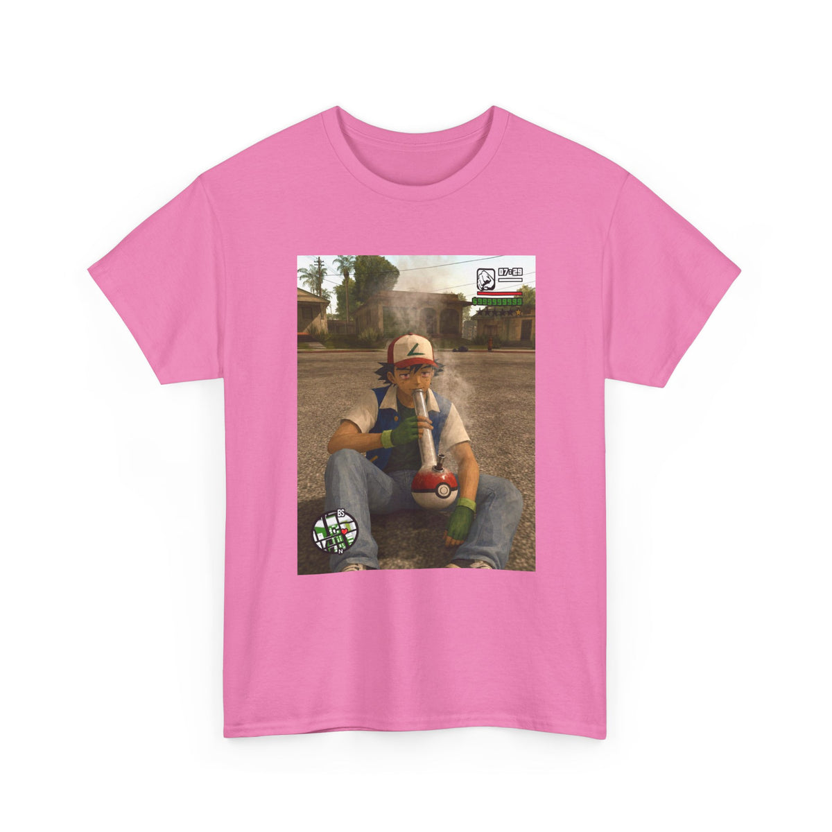 Ash Ketchum Bong Hit Tee