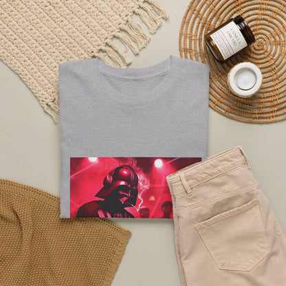 Darth Vader DJ Mixing And Smoking Tee