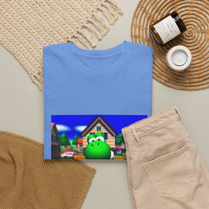 Yoshi Giving The Finger In Neighborhood Tee