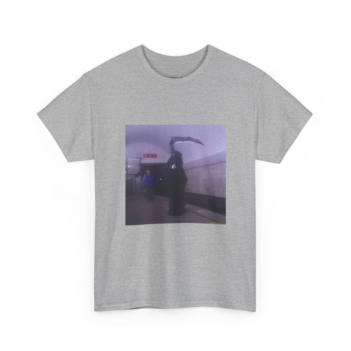 Gritty Green Pulse Graphic Tee
