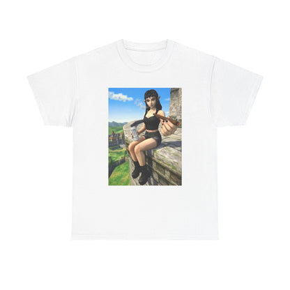 Edgy Elf Offering You A Blunt Tee