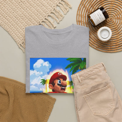 Super Buff Mario Power-Up Tee