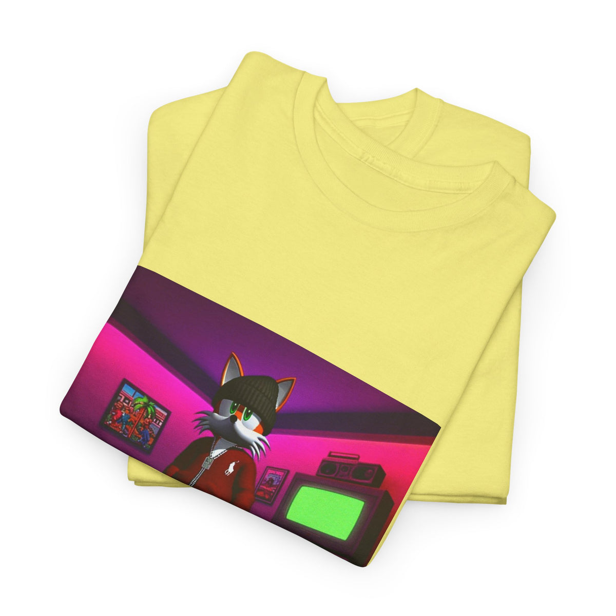 Swagged-Out Fox In Retro Chill Pad