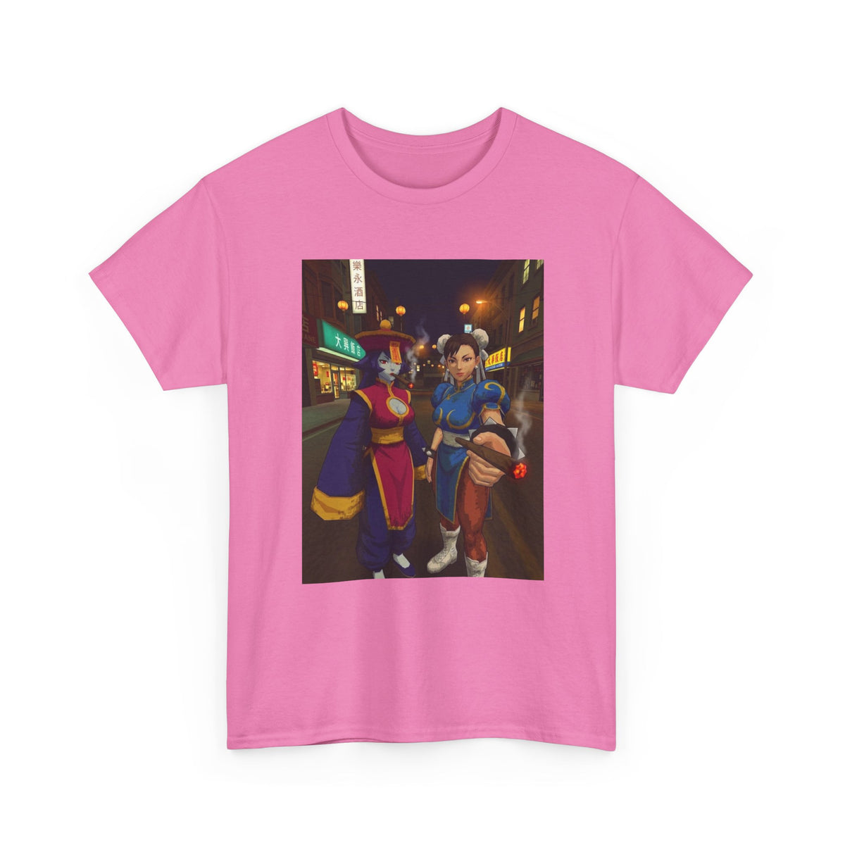 Hsien-Ko And Chun-Li Sharing Blunts Tee