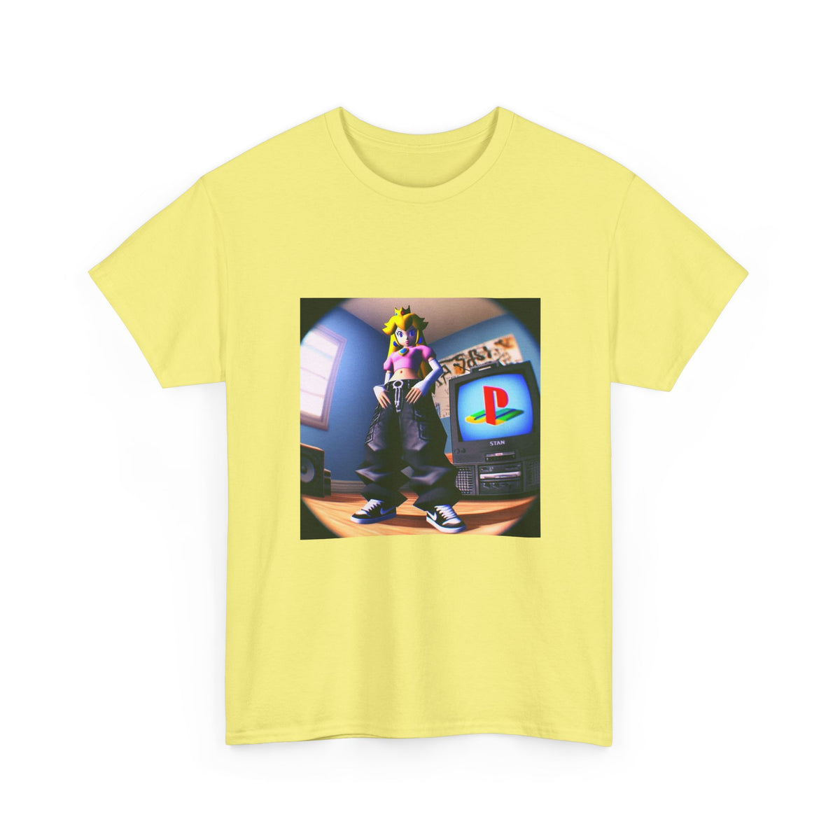 Princess Peach Y2K Drip Tee