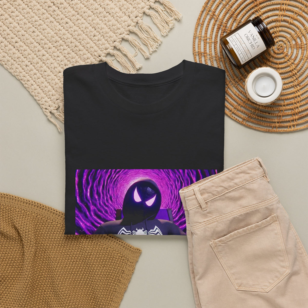 Purple Potion Spidey Chilling In The Leanverse