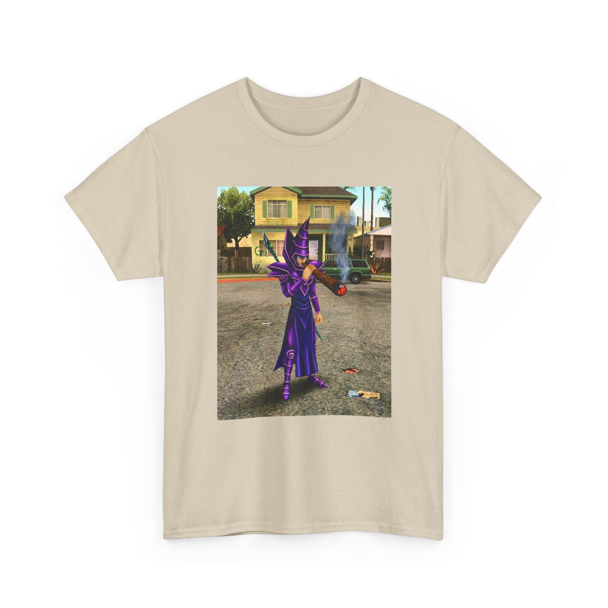 Dark Magician Puffing In The Neighborhood