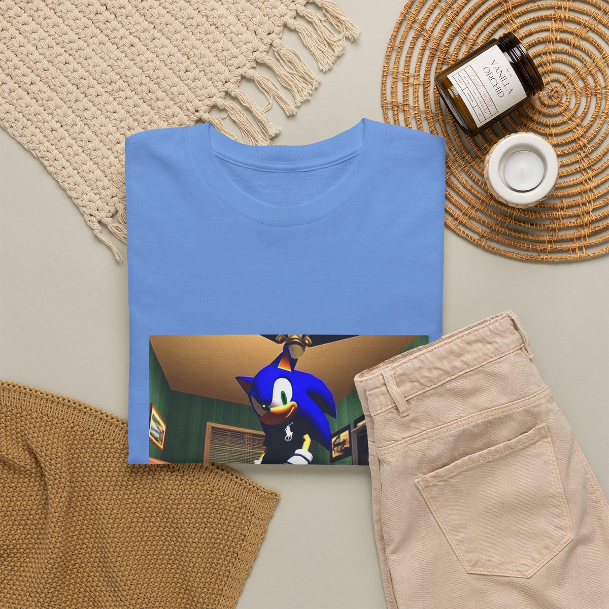 Swagged Out Sonic Chillin' In The Crib