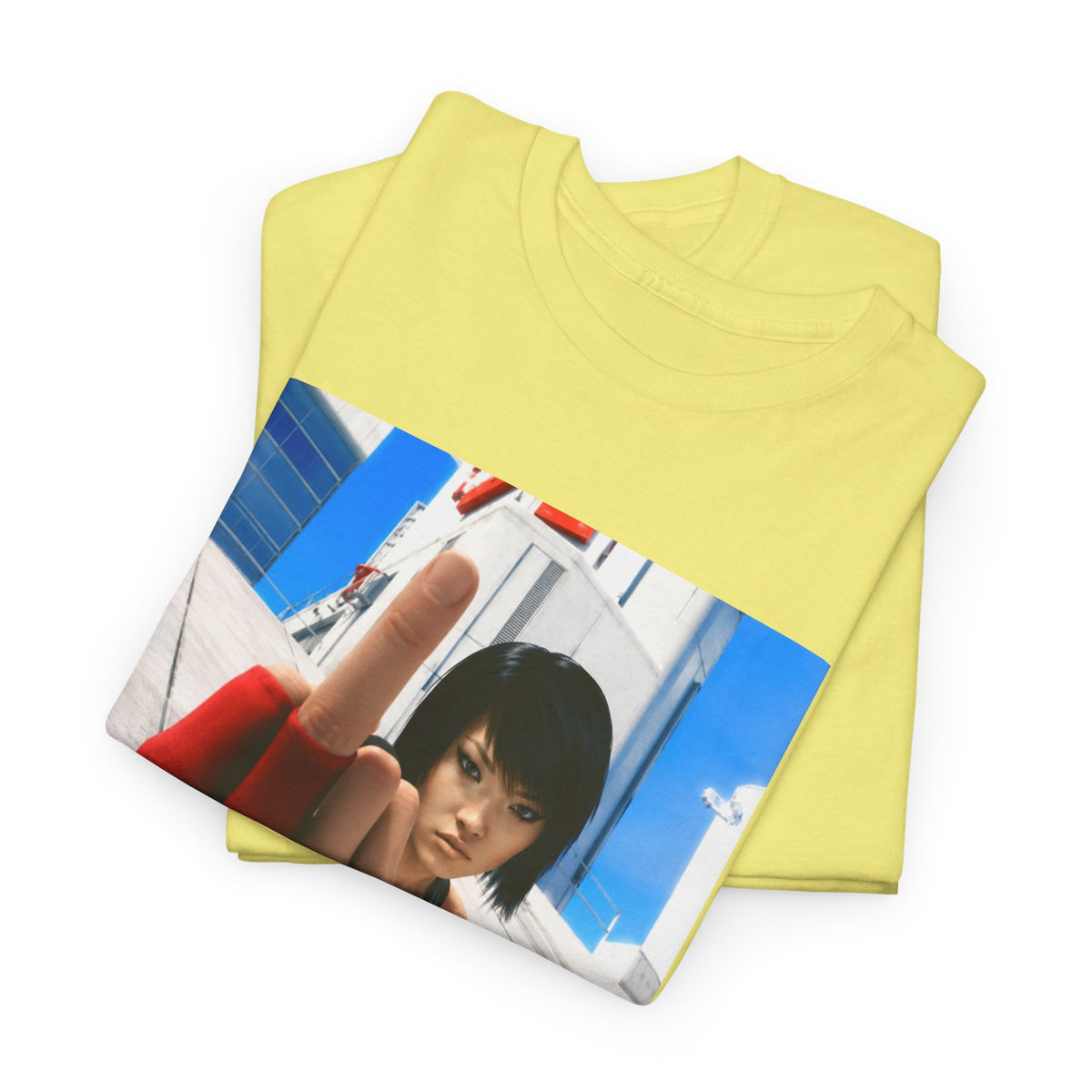 Faith Giving The Finger Tee