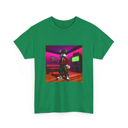 Swagged-Out Fox In Retro Chill Pad