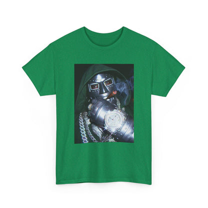 Villainous Rapper Smoking Diamond Bling Tee