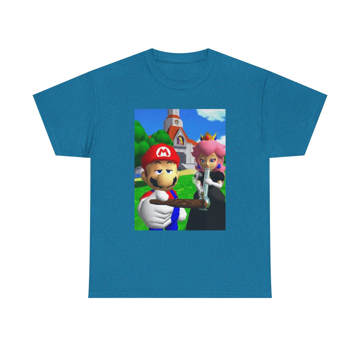Mario & Peach Getting High At The Castle