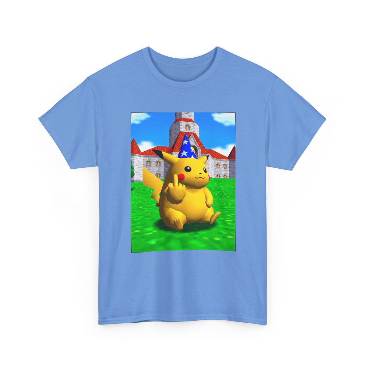Salty Pikachu Giving The Middle Finger Tee