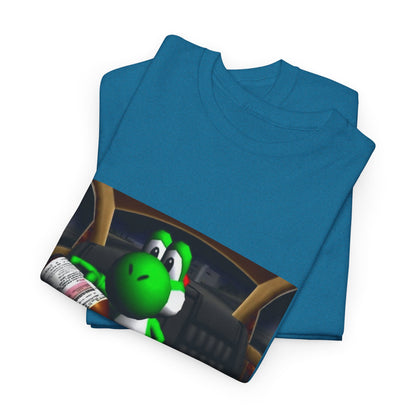 Yoshi Pouring Up Lean In A Car