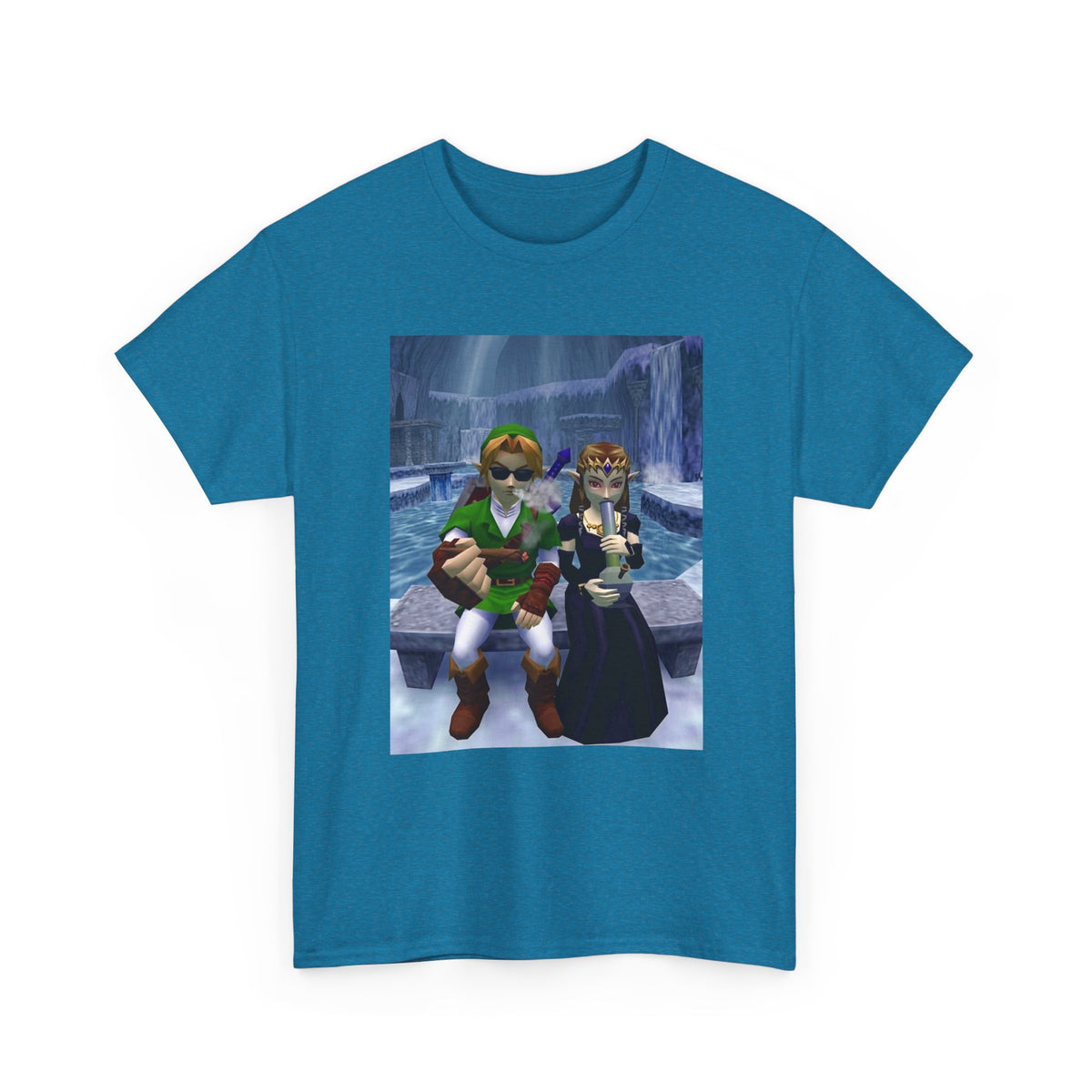 Hyrule Heroes Chilling In Ice Cavern