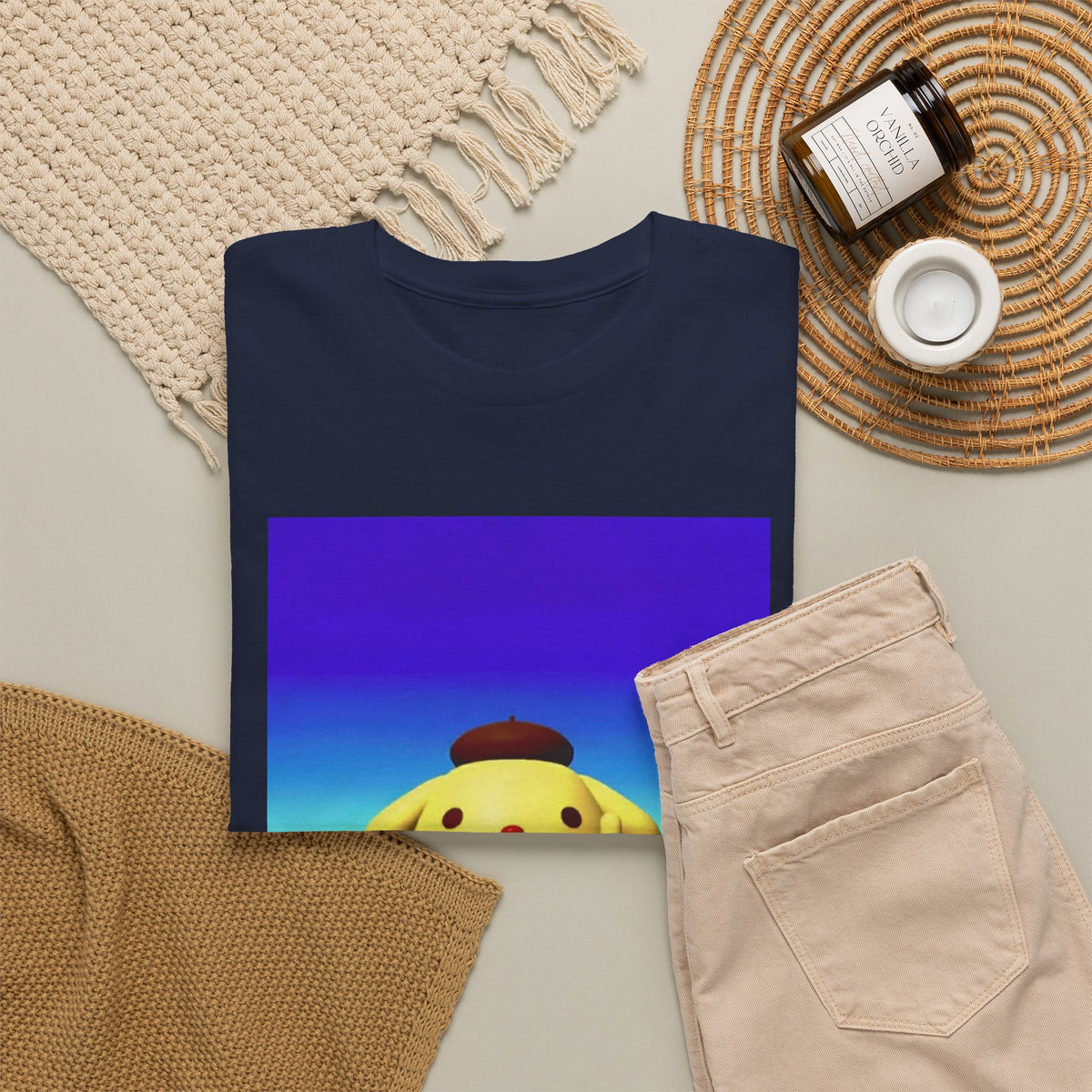 Pompompurin Flipping The Bird Tee