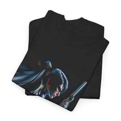 Chrome Huntress With Illuminated Weapon Tee