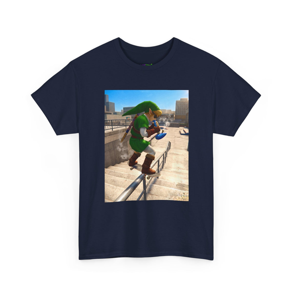 Mystic Green Vibe Graphic Tee
