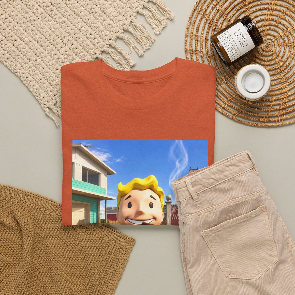 Vault Boy Smoking Blunt In Nuketown