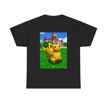 Pikachu Flipping The Bird Tee