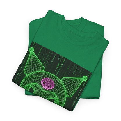 Kuromi In The Matrix Flipping The Bird Tee