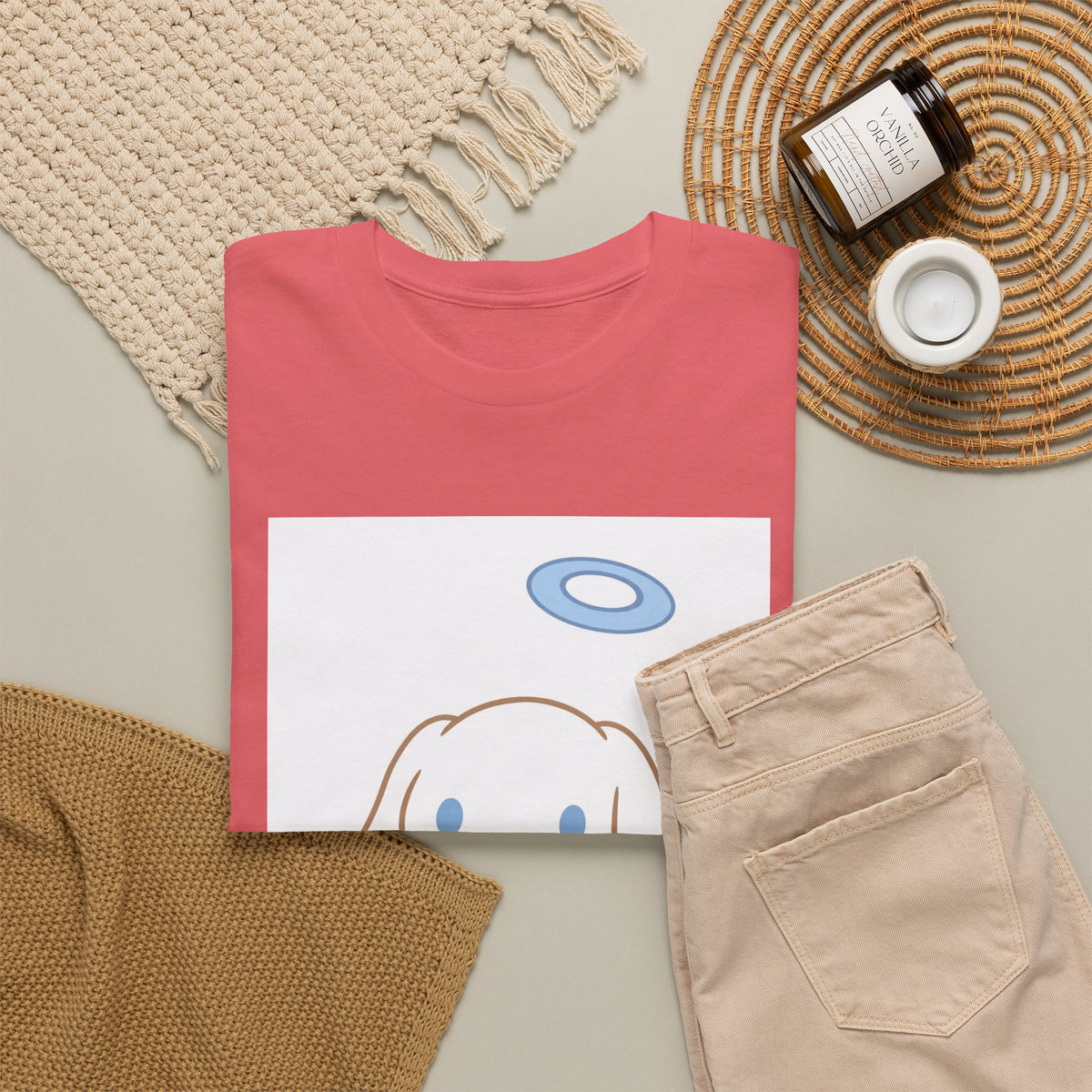 Cinnamoroll Angel Floating With Halo Tee