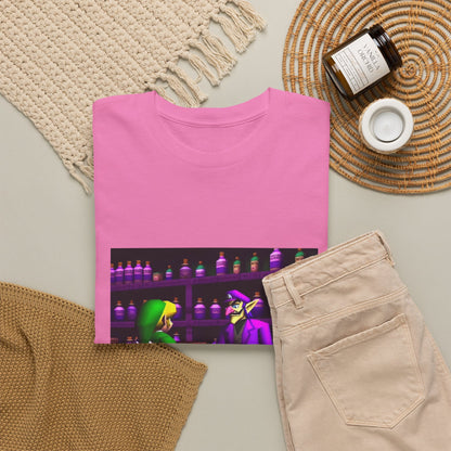 Link Gets Lean From Waluigi Tee