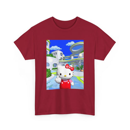 Aero Kitty Flipping The Bird Tee