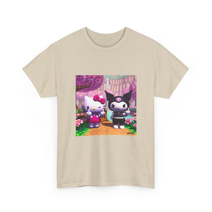 Hello Kitty And Kuromi Flipping The Bird