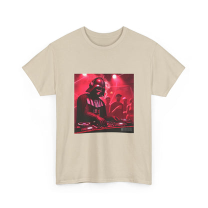 Darth Vader DJ Mixing And Smoking Tee