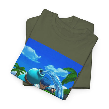 Water Bender On A Tropical Beach Tee