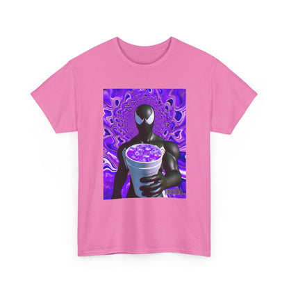 Venom Spider-Man Holding Purple Double Cup