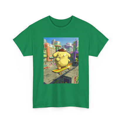 Pompompurin Flipping Bird Skate Park Tee