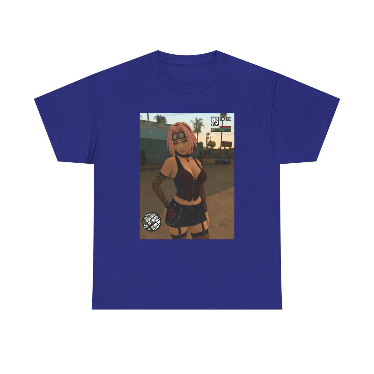 Sakura Haruno In GTA Style Tee