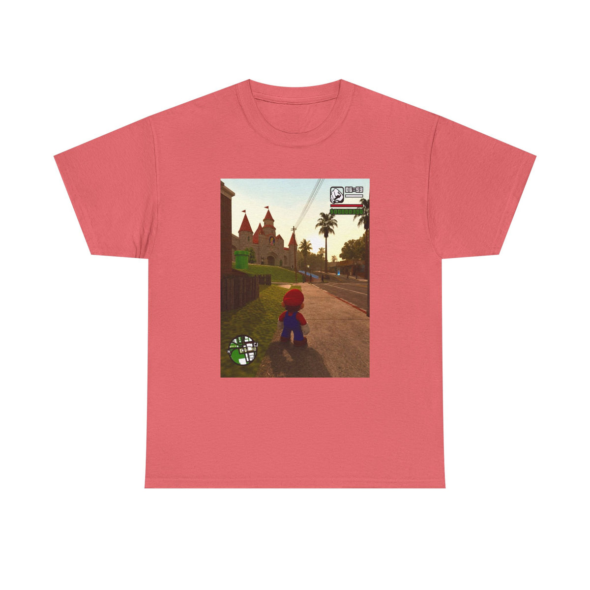 Mario In San Andreas Tee (Design 6)