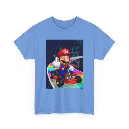 High Mario Karting On Rainbow Road