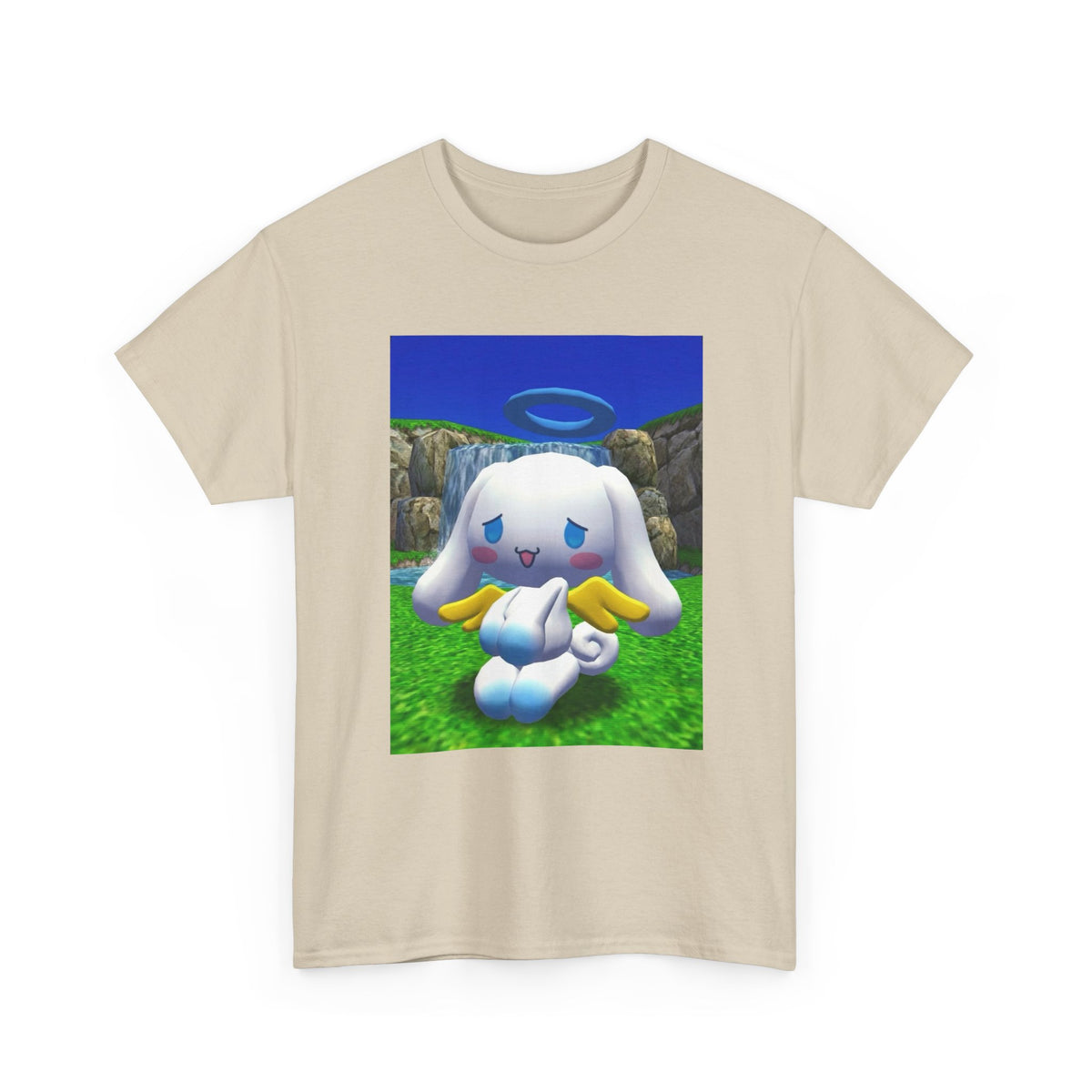 Melancholy Cinnamoroll With Halo Tee