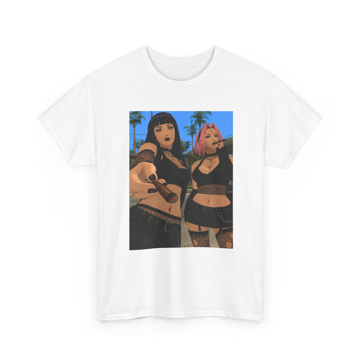 Gothic Girls Hotboxing In Paradise Tee