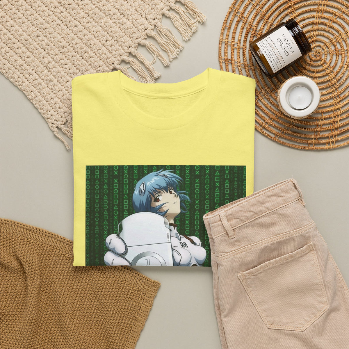 Rei Ayanami With PSP Matrix Tee