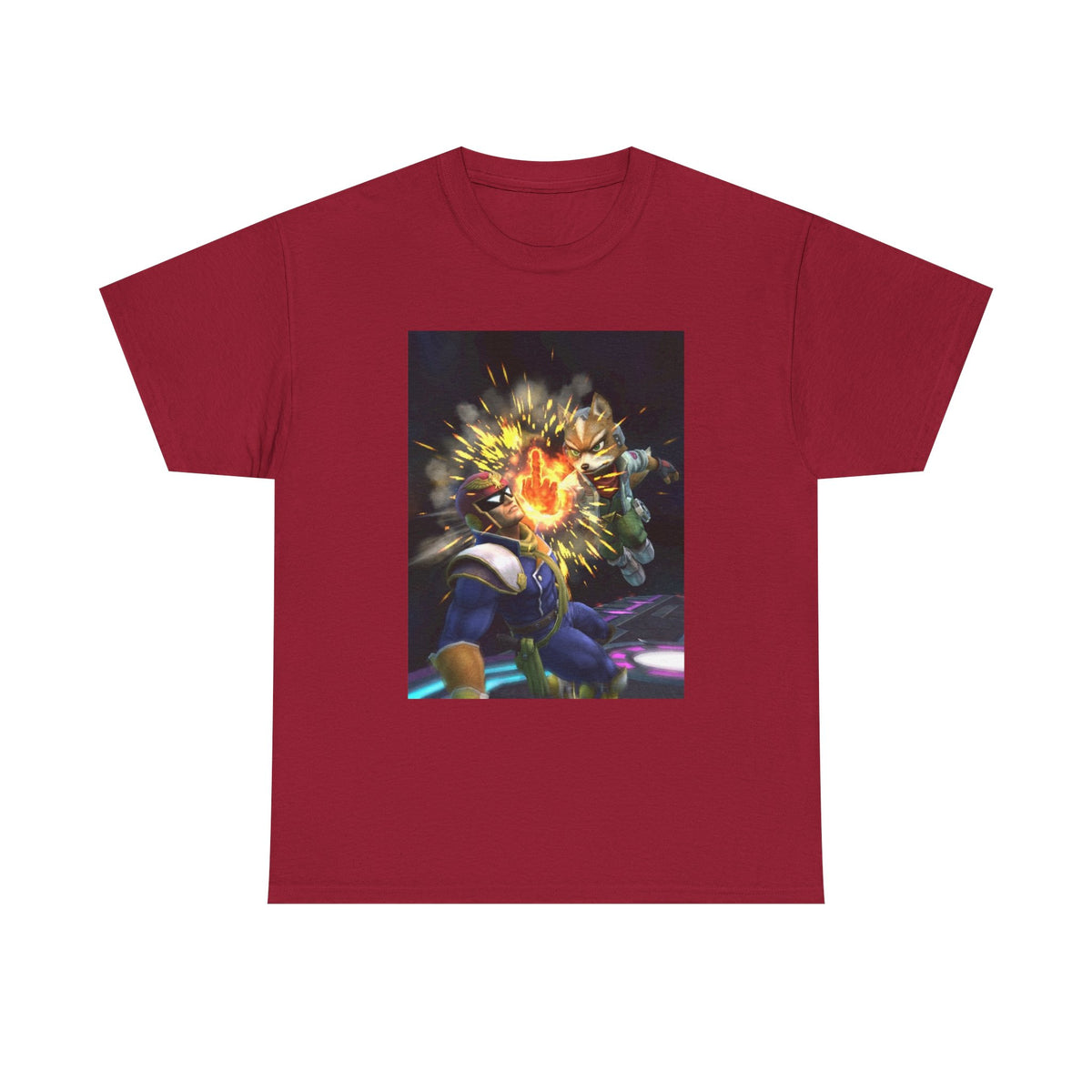 Captain Falcon Vs Fox McCloud Falcon Punch Tee
