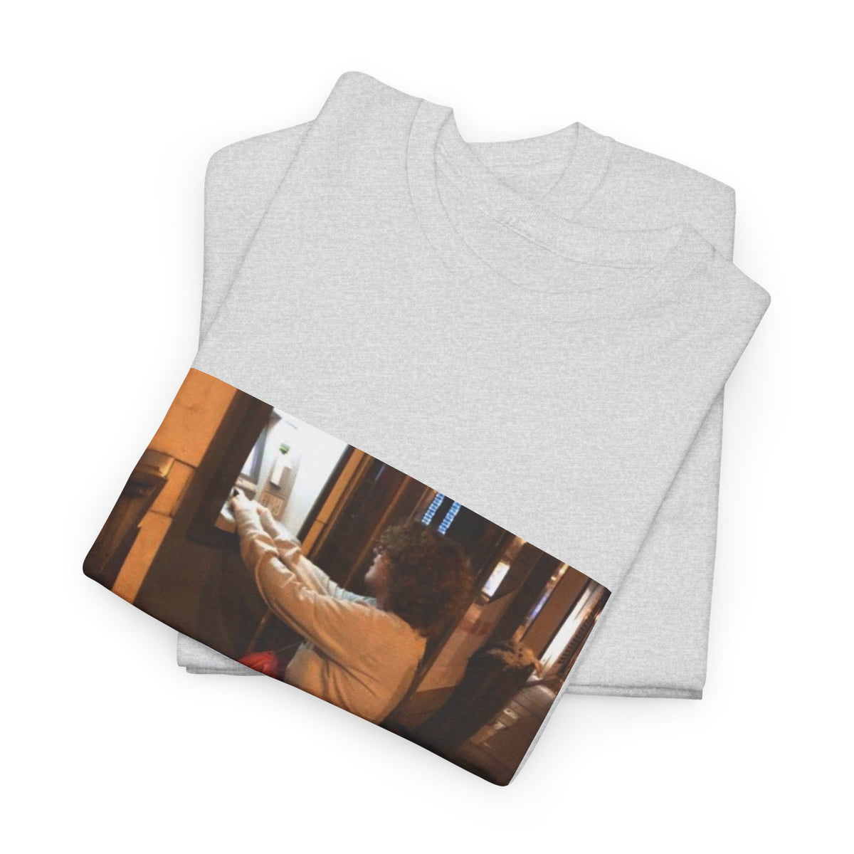 Gravity Defying Green Graphic Tee