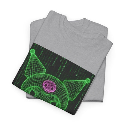 Kuromi In The Matrix Flipping The Bird Tee